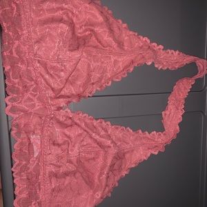 PINK halter bralette